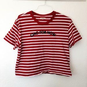 Madewell Ciao For Now Striped Tee